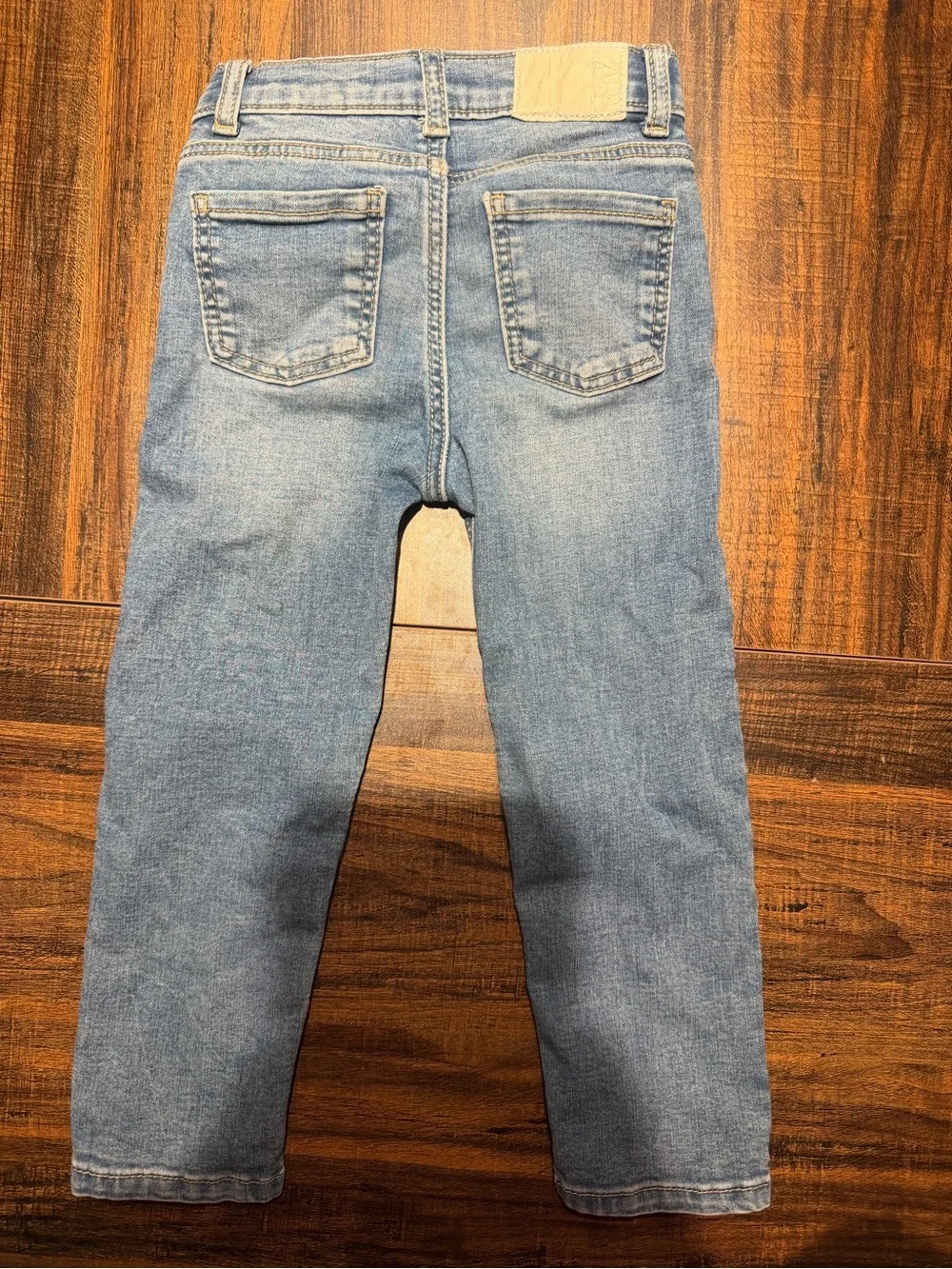 Zara Little Girls Light Blue Skinny Jeans